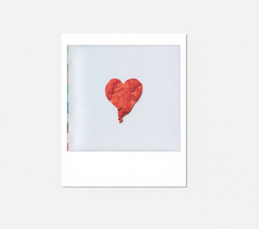 808s & Heartbreak Kanye - West Polaroid