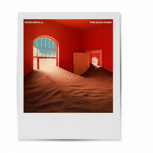 Tame Imapala The Slow Rush polaroid