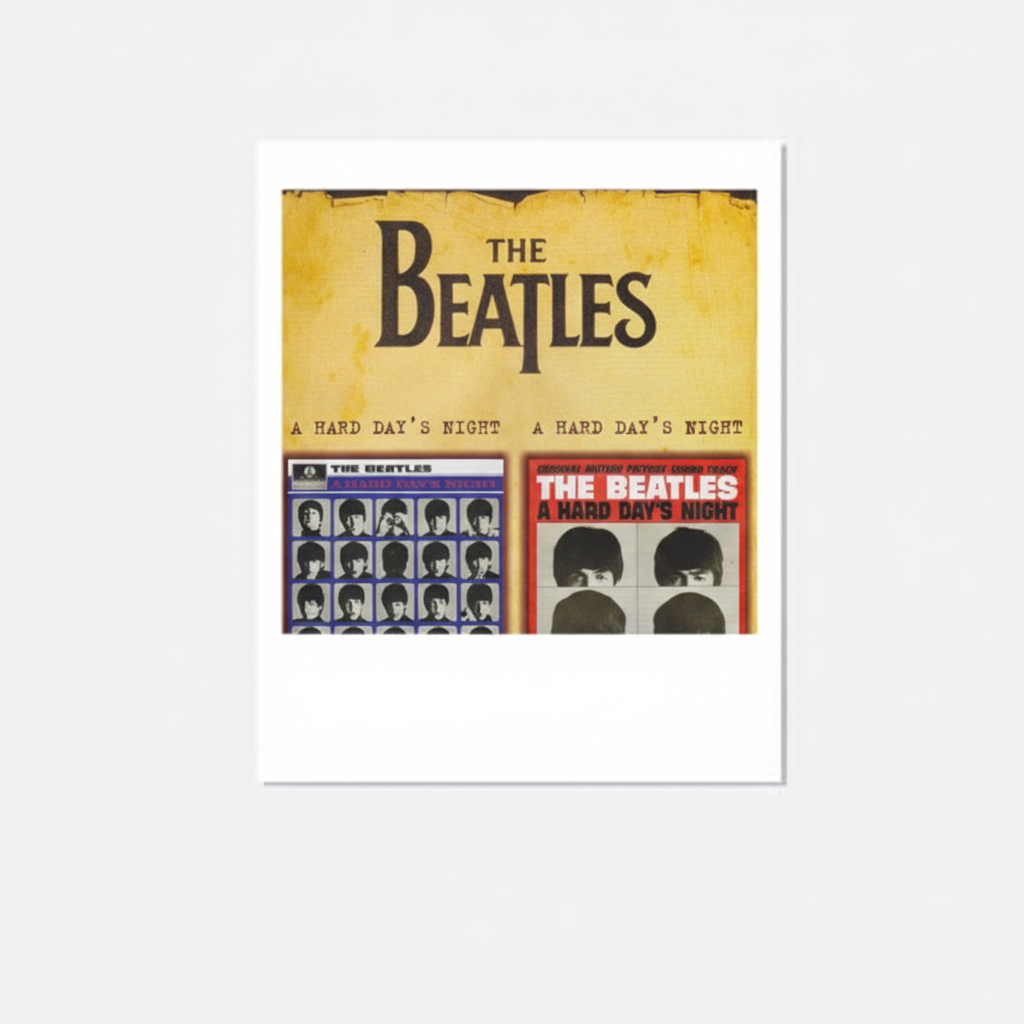 A Hard Day's Night - The Beatles Polaroid