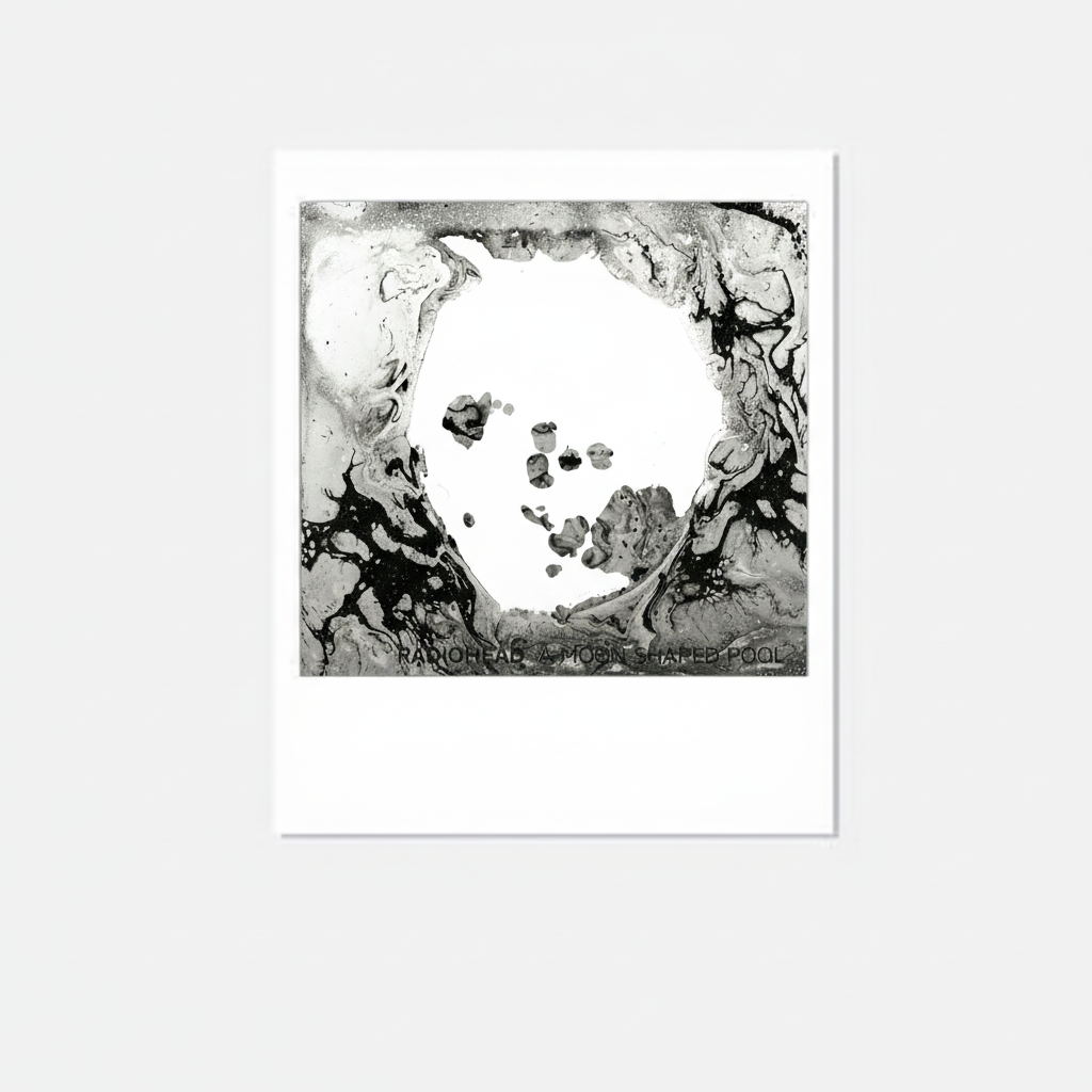 A Moon Shaped Pool - Radiohead Polaroid