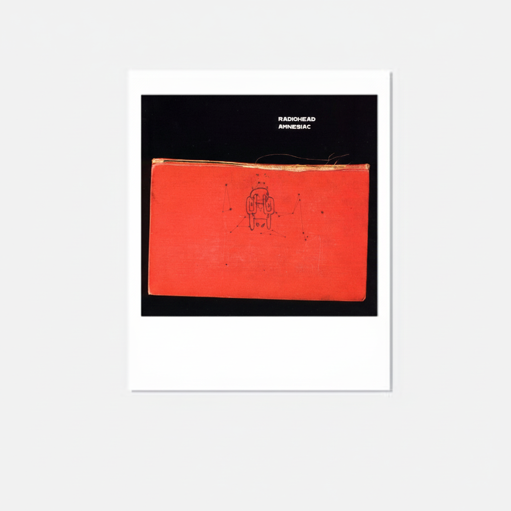 Amnesiac - Radiohead Polaroid