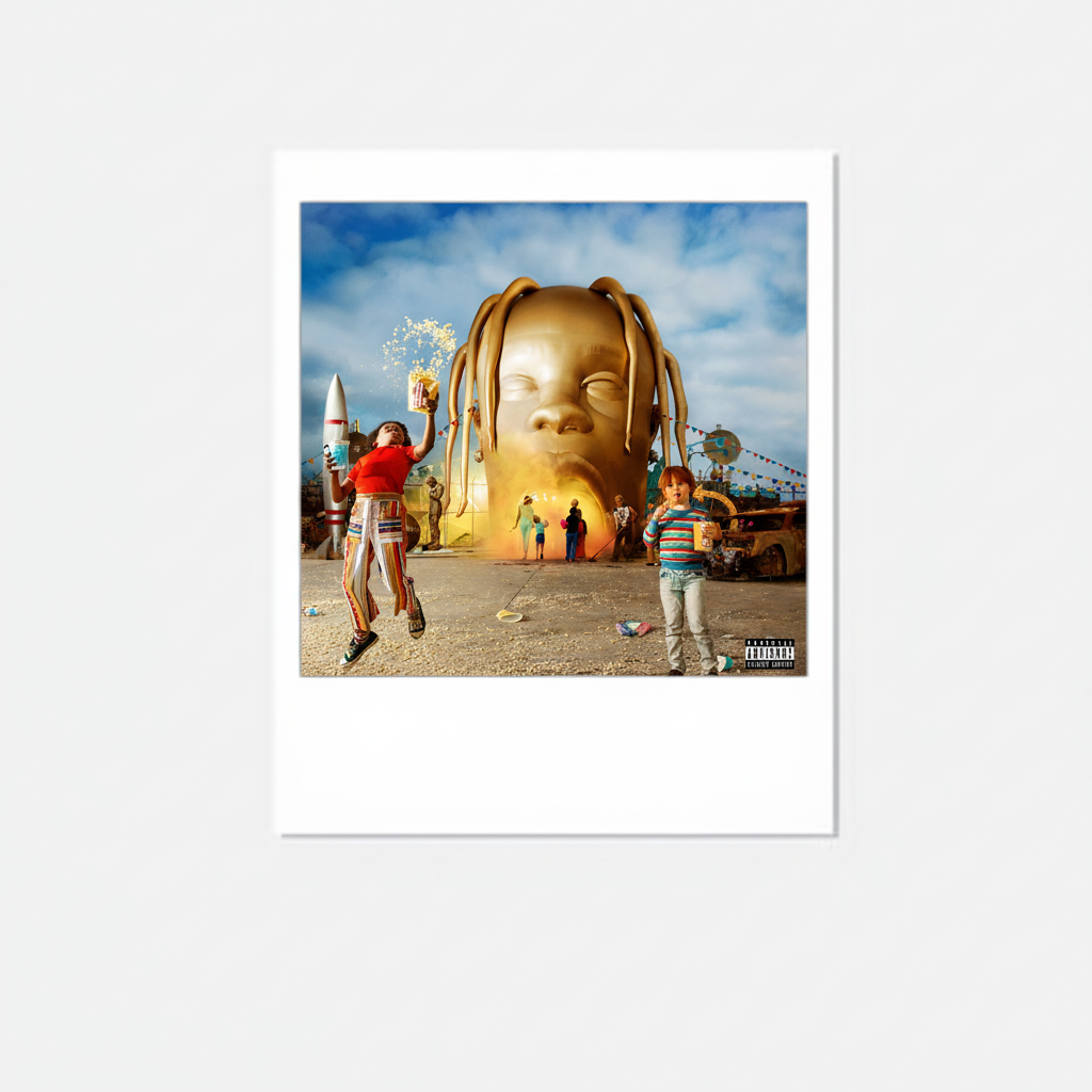Astroworld -Travis Scott Polaroid