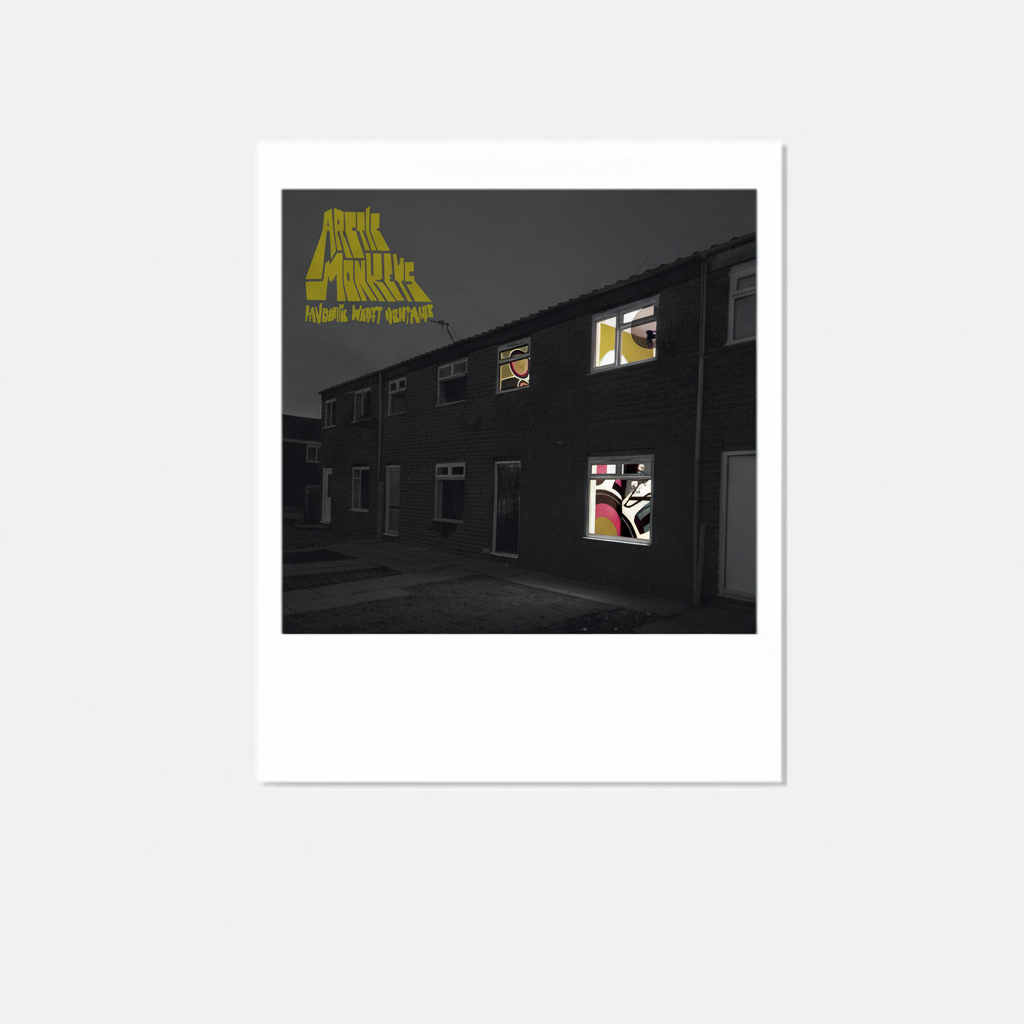 Favourite Worst Nightmare  - Arctic Monkeys Polaroid