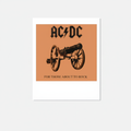 For Those About to Rock We Salute You - ACDC Polaroid