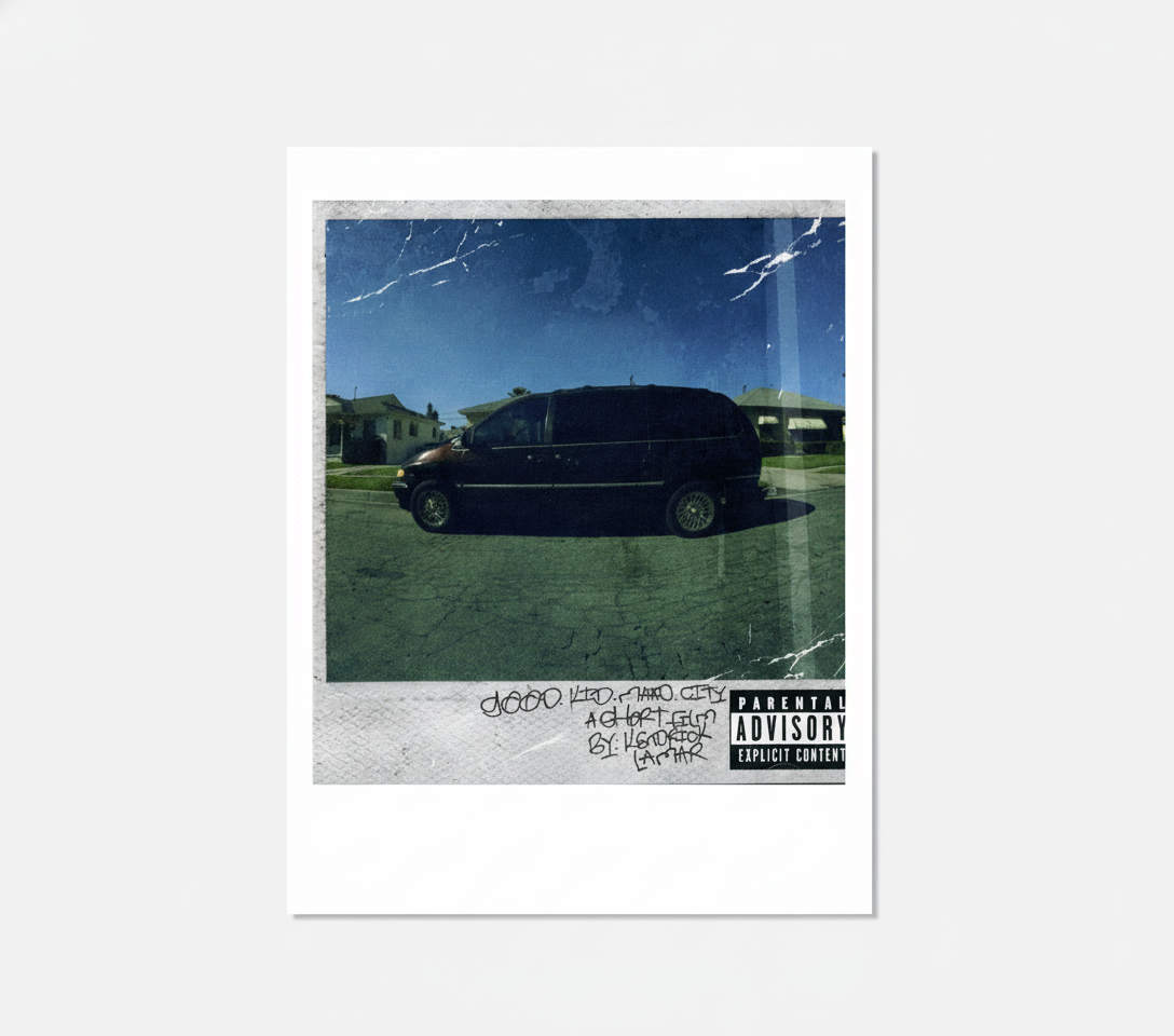 Good Kid, M.A.A.D City - Kendrick Lamar Polaroid