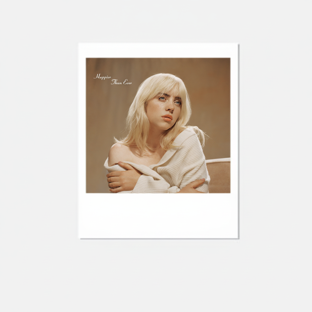 Happier Than Ever - Billie Eilish Polaroid