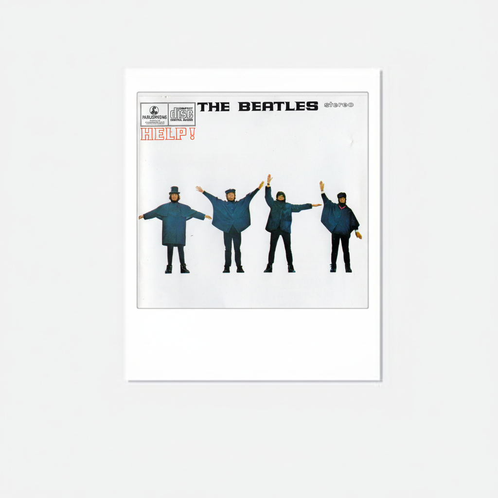 Help! -The Beatles Polaroid