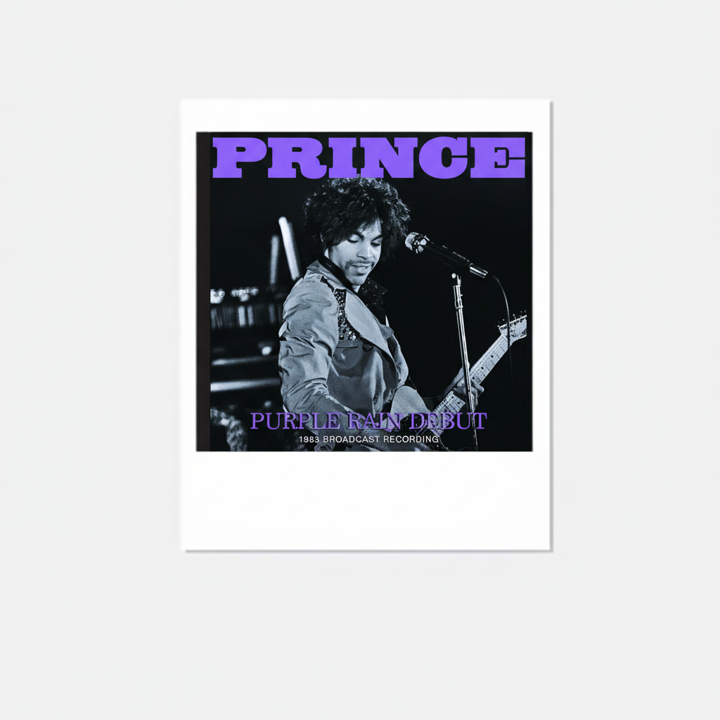 Purple Rain - Prince Polaroid