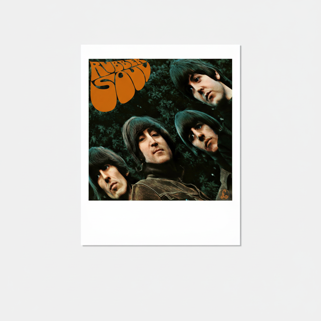 Rubber Soul - The Beatles Polaroid