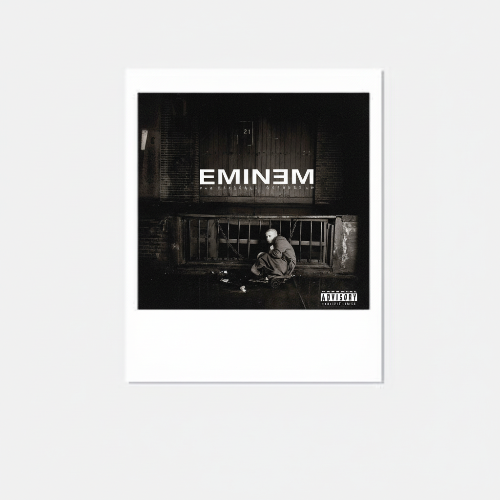 The Marshall Mathers LP - Eminem Polaroid