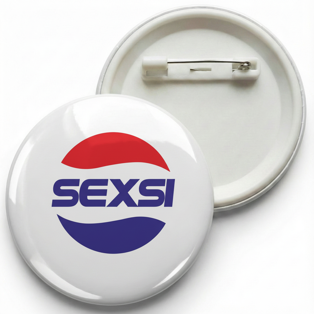 Sexsi Button Badge