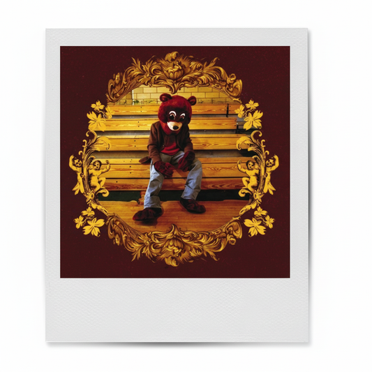 kanye west The college dropout polaroid