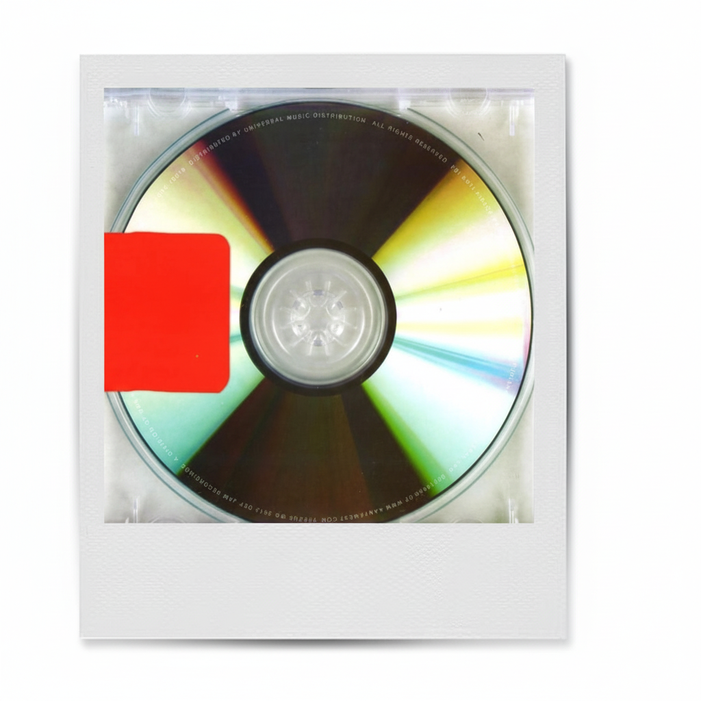 kanye west yeezus polaroid