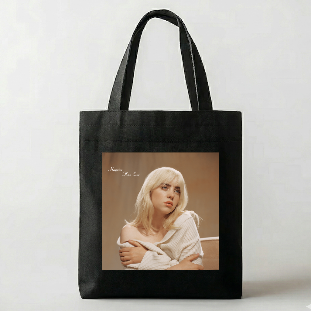 Happier Than Ever - Billie Eilish Tote Bag